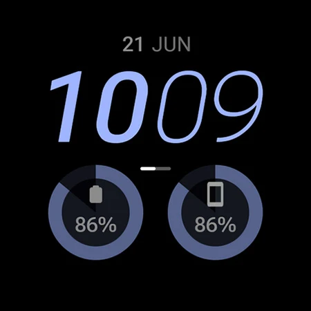Pace 3: Watch face screenshot