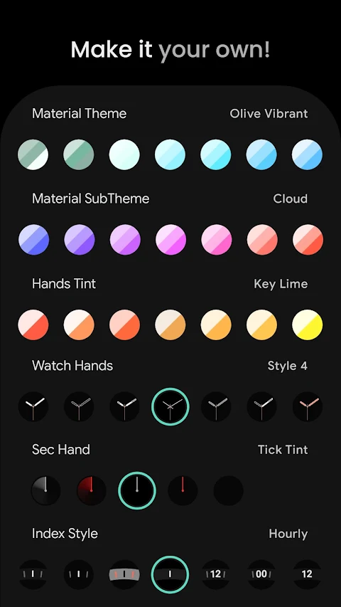 Pathfinder Watch Face screenshot