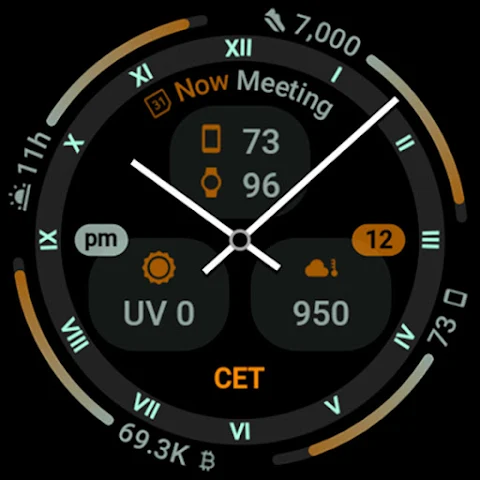 Pathfinder Watch Face screenshot