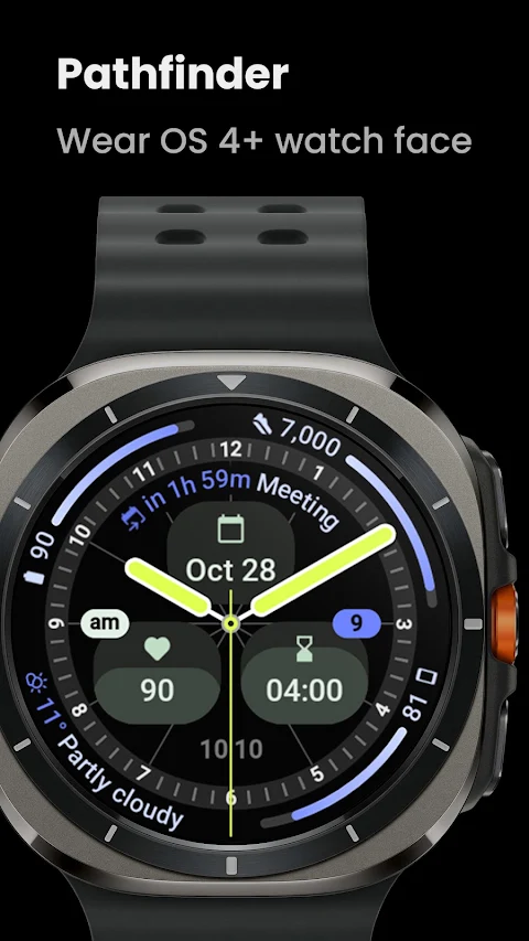 Pathfinder Watch Face screenshot