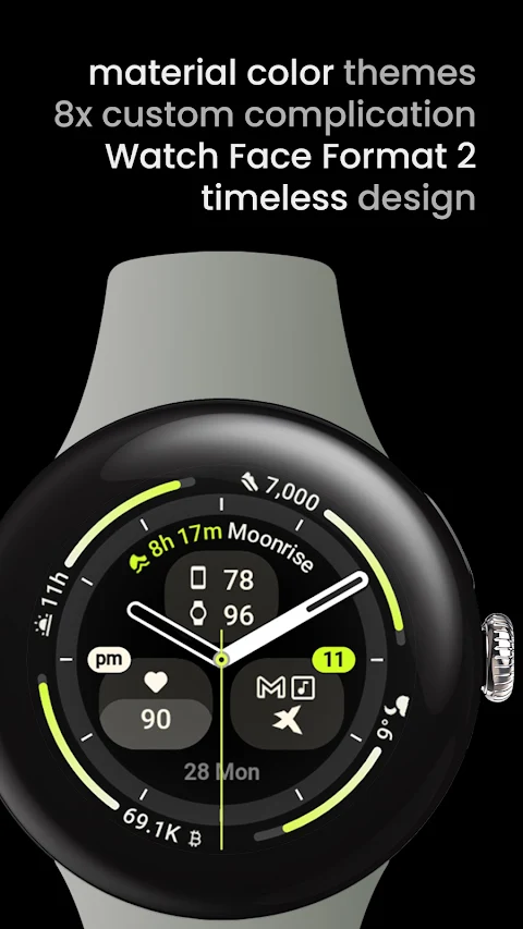 Pathfinder Watch Face screenshot