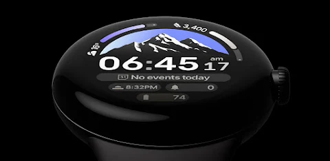Peak Shadow Watch Face screenshot