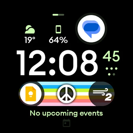 Pride Flag Watch Face screenshot