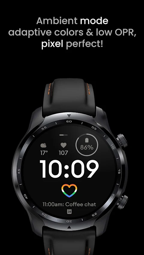 Pride Flag Watch Face screenshot