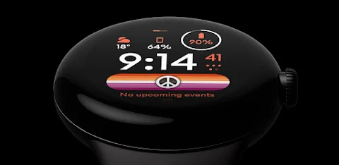 Pride Flag Watch Face screenshot