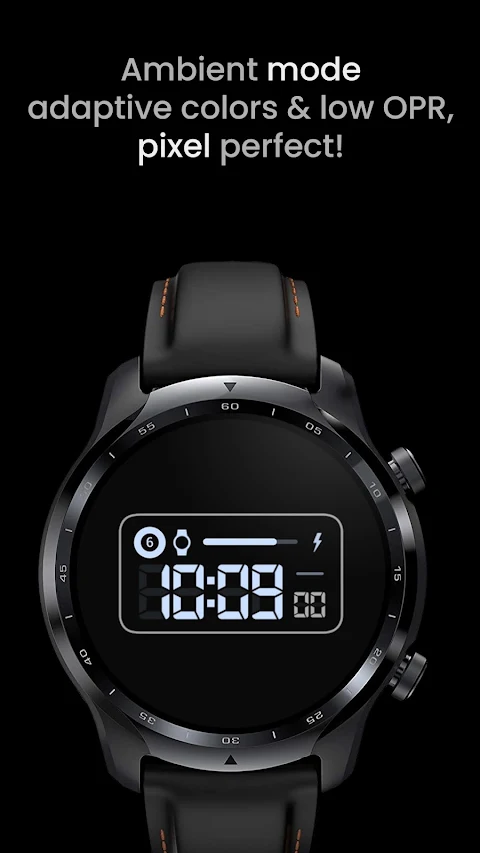 Retro Digital: Watch face screenshot