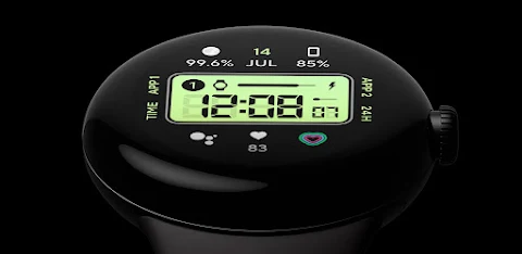 Retro Digital: Watch face screenshot