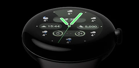 Weather Analog: Watch face screenshot