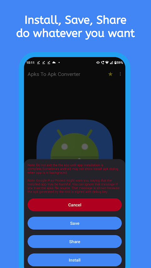 Apks To Apk Converter screenshot