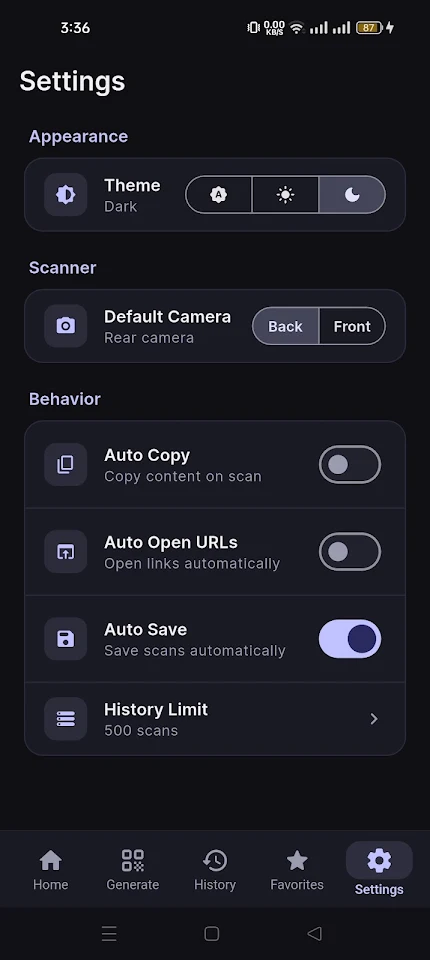 QR & Barcode Scanner screenshot