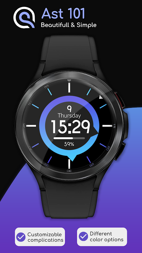 Ast101 – Watch face screenshot