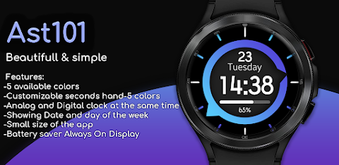 Ast101 – Watch face screenshot