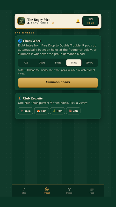 Bogey Bar screenshot