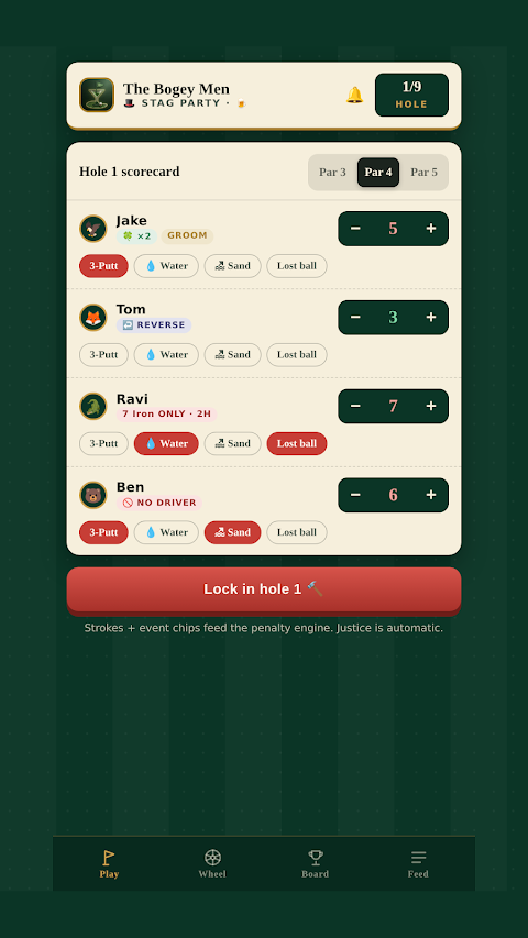 Bogey Bar screenshot