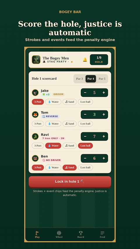 Bogey Bar screenshot