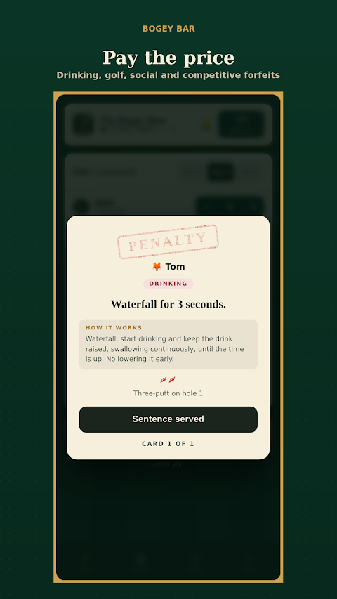 Bogey Bar screenshot
