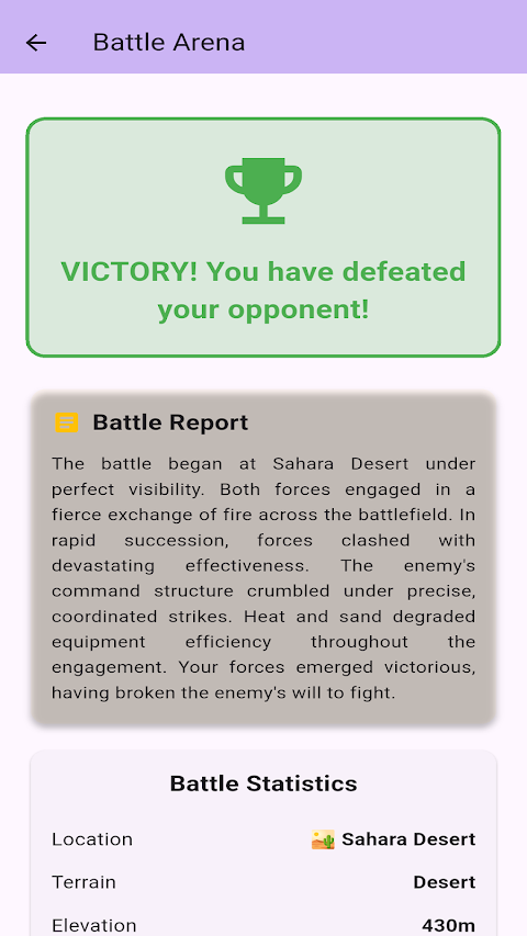 Final Battle Sim screenshot