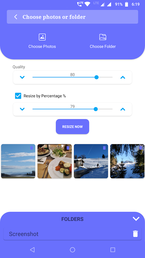 Resize Image – Resize Photos screenshot
