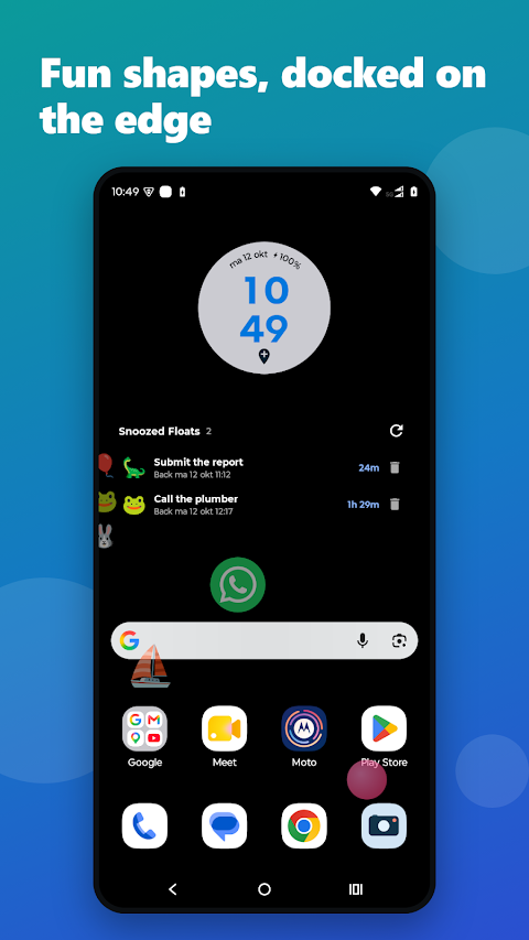 Floatify screenshot