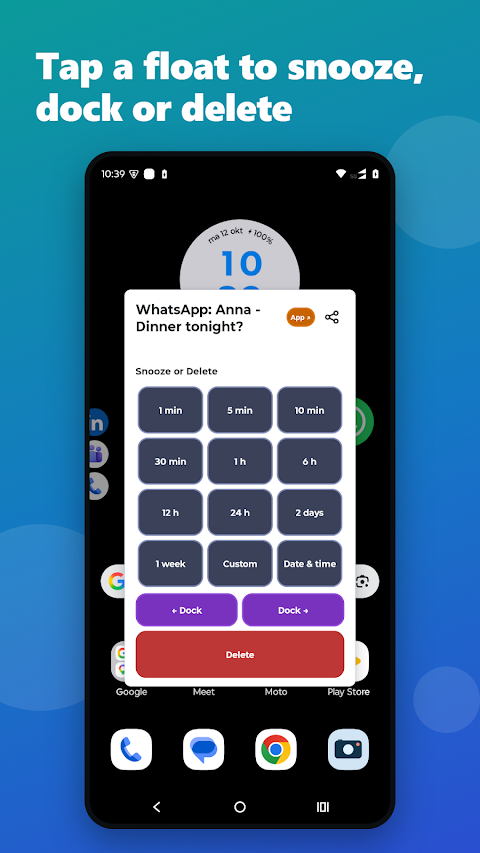 Floatify screenshot