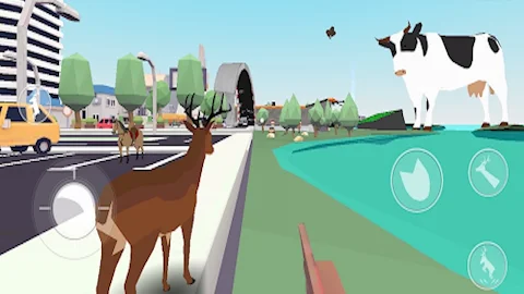 Deer Simulator 3D screenshot