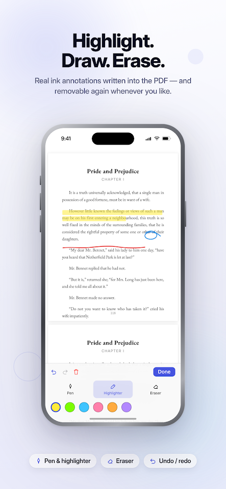 PDFly: PDF Reader & Viewer screenshot
