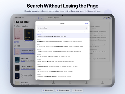 PDFly: PDF Reader & Viewer screenshot