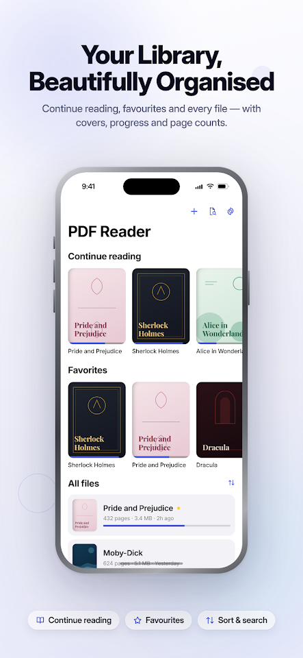 PDFly: PDF Reader & Viewer screenshot