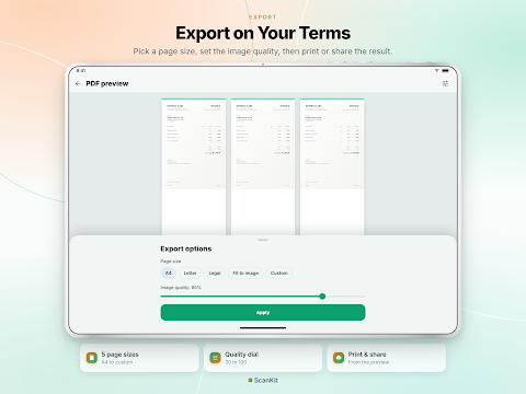 ScanKit: Doc & QR Scanner screenshot