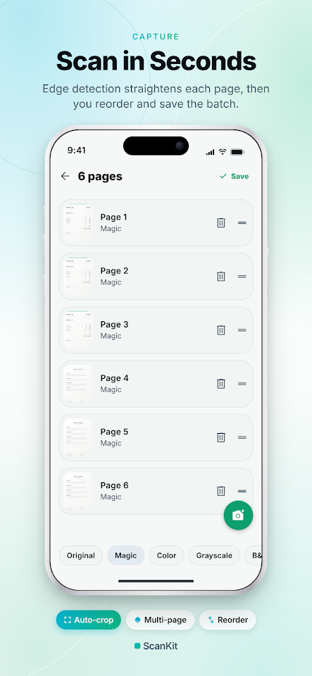 ScanKit: Doc & QR Scanner screenshot