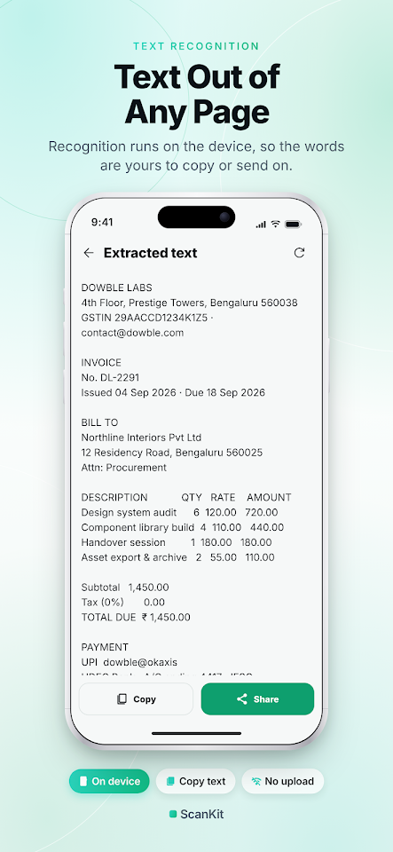 ScanKit: Doc & QR Scanner screenshot