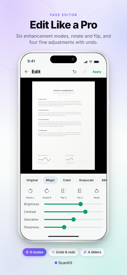 ScanKit: Doc & QR Scanner screenshot
