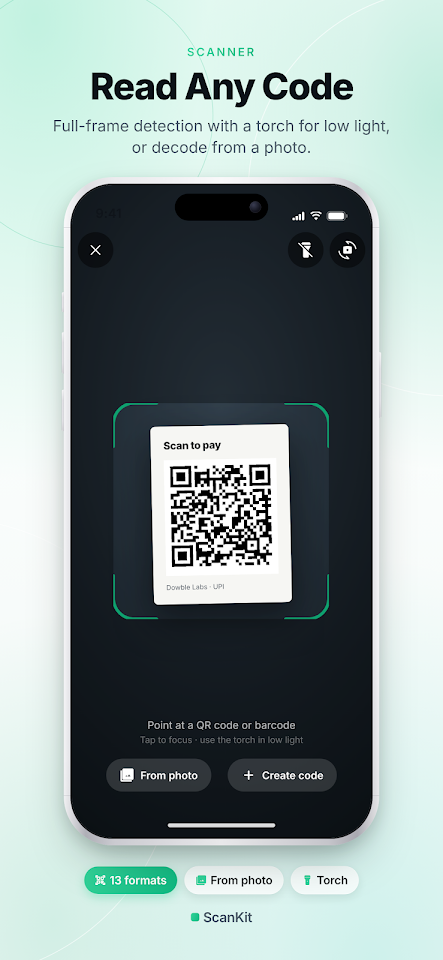 ScanKit: Doc & QR Scanner screenshot