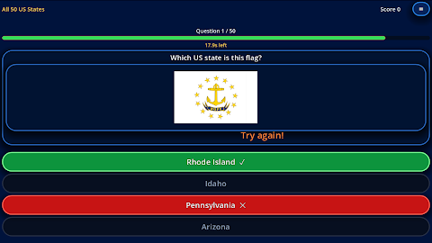 Flag Quiz: Americas screenshot