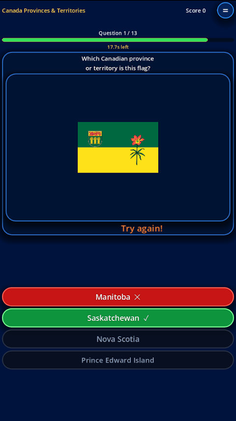 Flag Quiz: Americas screenshot