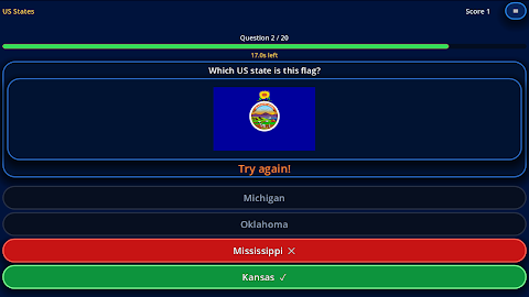 Flag Quiz: Americas screenshot
