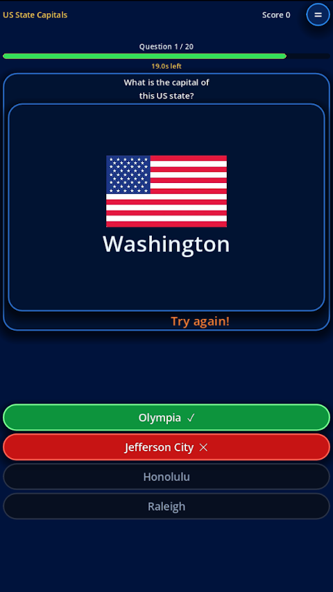 Flag Quiz: Americas screenshot