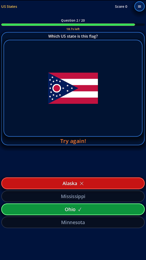 Flag Quiz: Americas screenshot