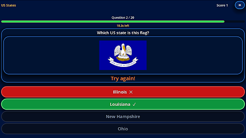 Flag Quiz: Americas screenshot