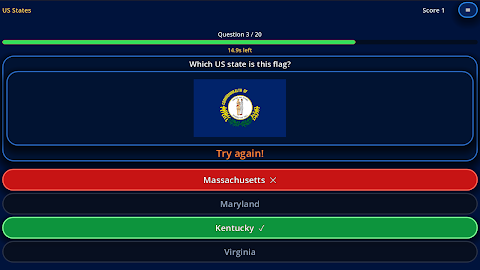 Flag Quiz: Americas screenshot