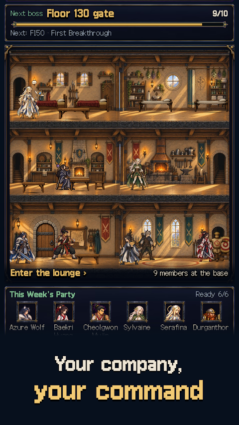 Tower & Mercenaries: Guild RPG screenshot