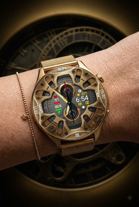 Ultra Dash B02 Analog Wear OS screenshot