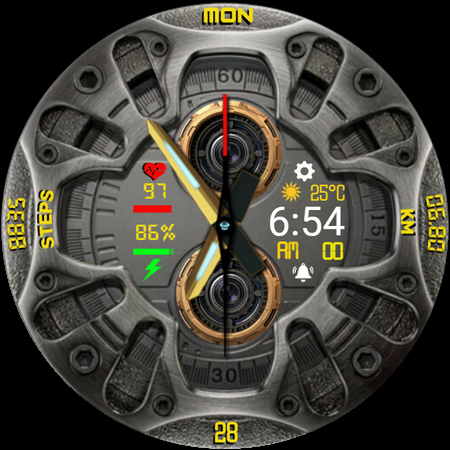 Ultra Dash B02 Analog Wear OS screenshot