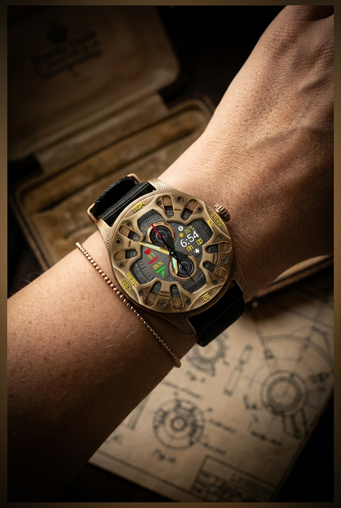 Ultra Dash B02 Analog Wear OS screenshot