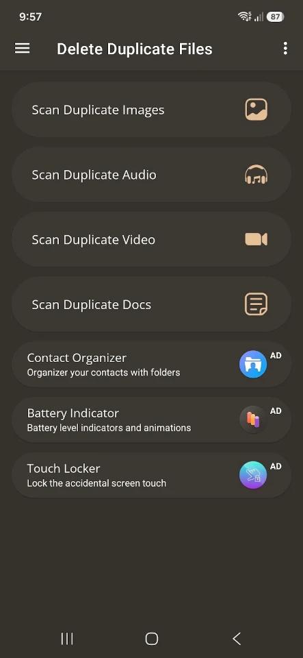 Duplicate File Cleaner screenshot