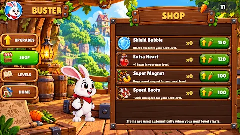 Bunny Adventure: Golden Carrot screenshot