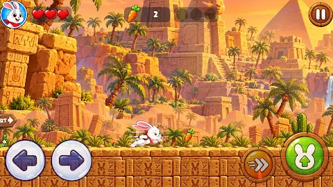 Bunny Adventure: Golden Carrot screenshot