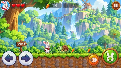 Bunny Adventure: Golden Carrot screenshot