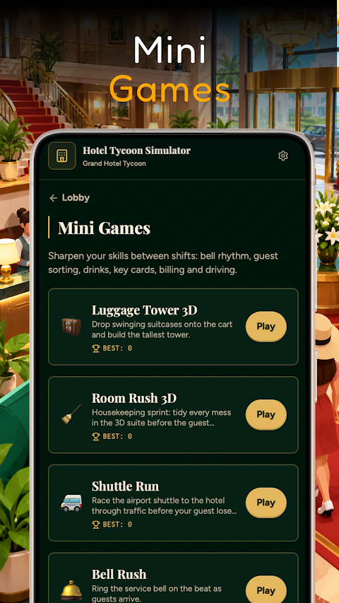 My Hotel Tycoon Simulator screenshot