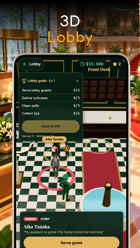 My Hotel Tycoon Simulator screenshot